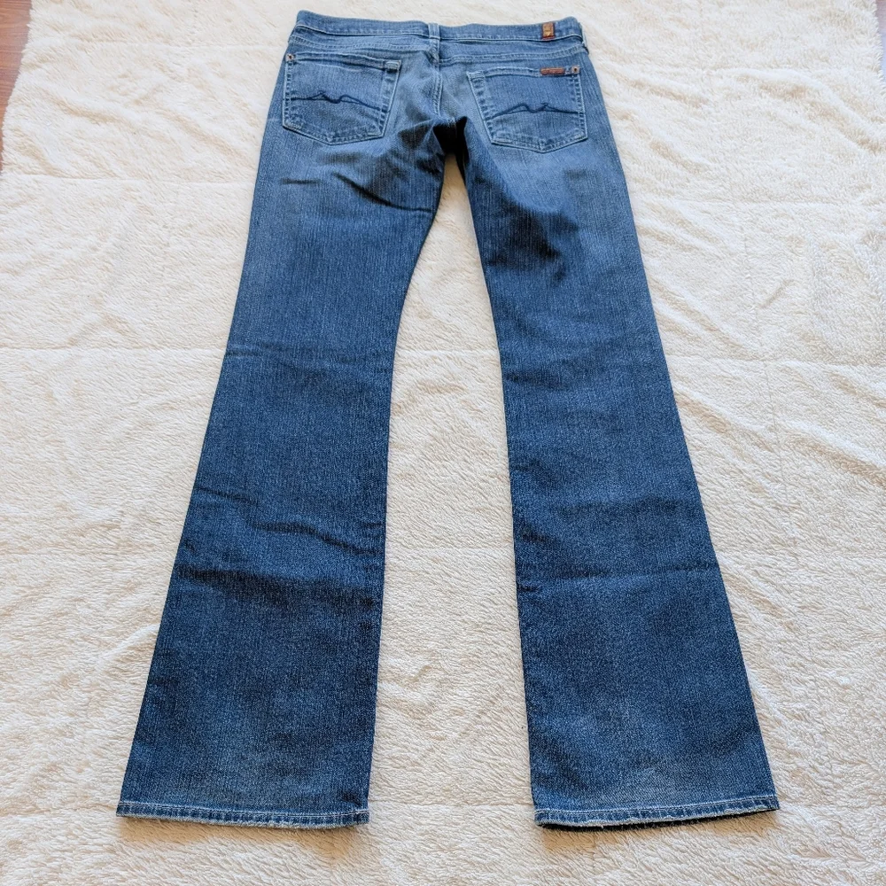7famk Low Rise Bootcut Leg Jeans - Picture 3 of 6